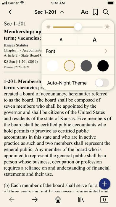 Screenshot #3 pour Kansas Statutes by PocketLaw