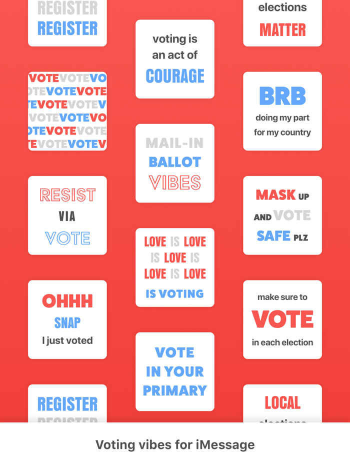 Election Chat Stickers