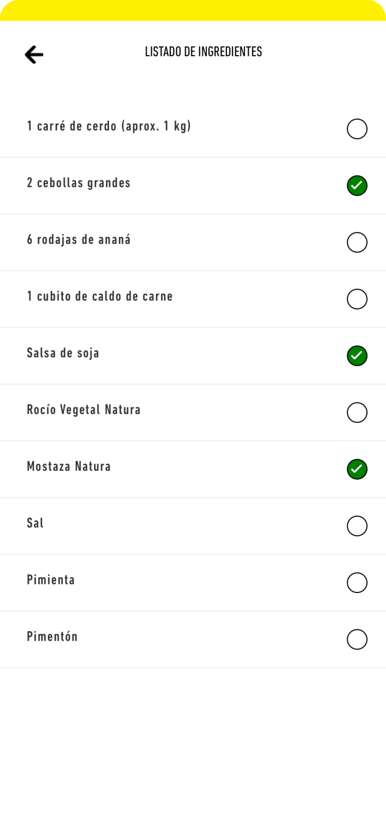 Recetas Natura