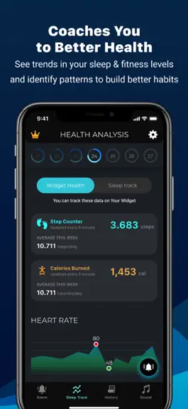 Game screenshot Health Widget & Sleep Tracker mod apk