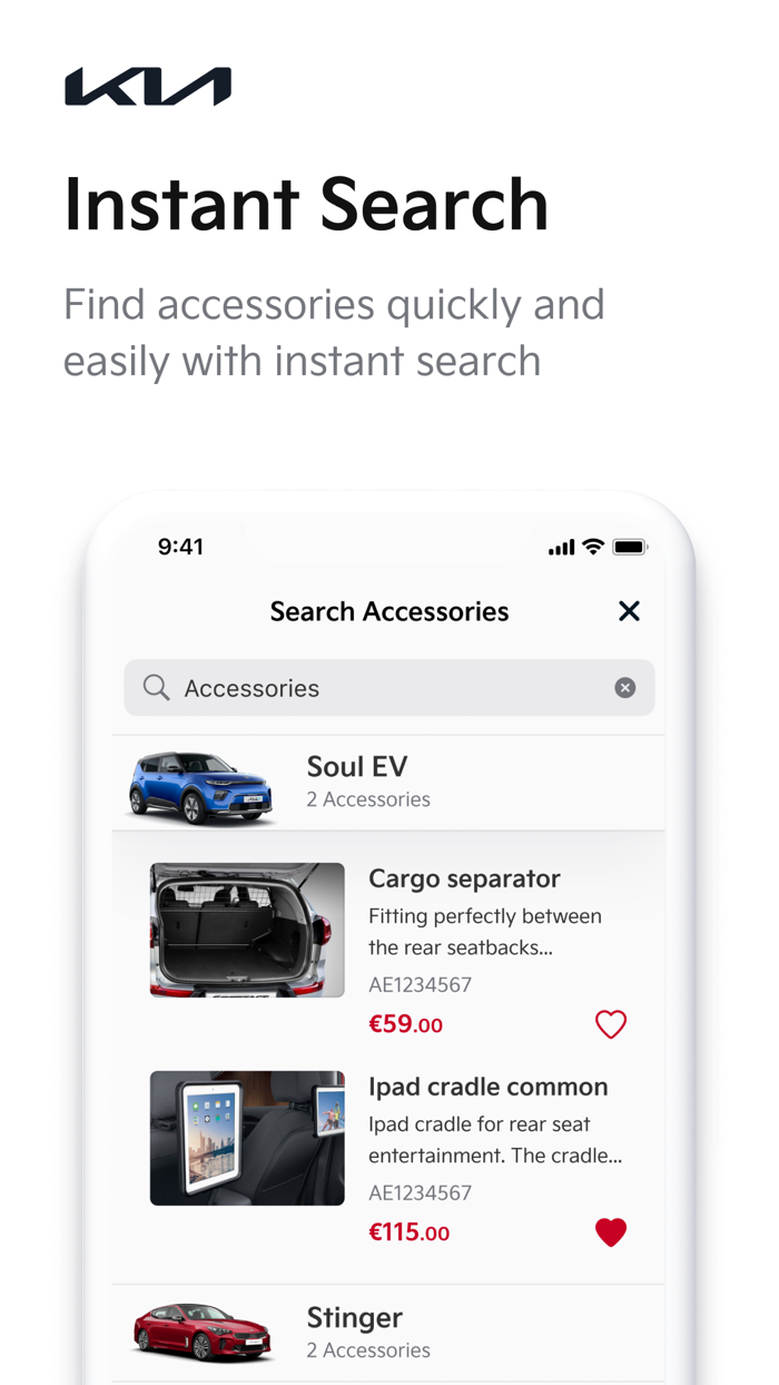 KIA Accessories Belgium