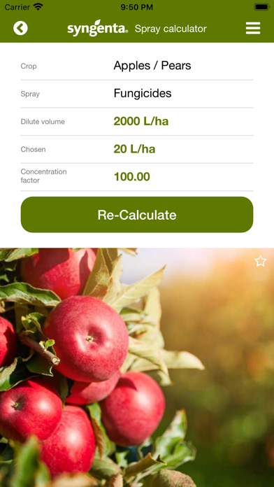 Syngenta Horticulture Screenshot