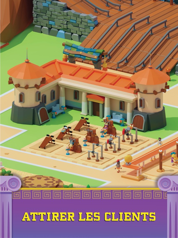 Screenshot #4 pour Antique Gym Tycoon: Idle game