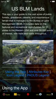 blm public lands map guide usa iphone screenshot 2