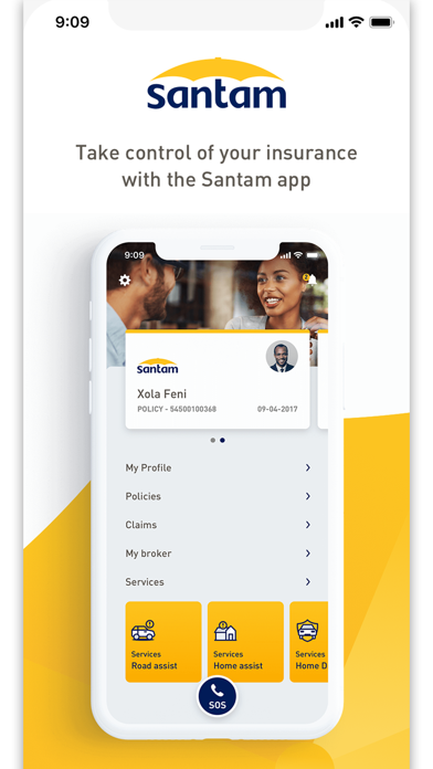 Santam app Screenshot