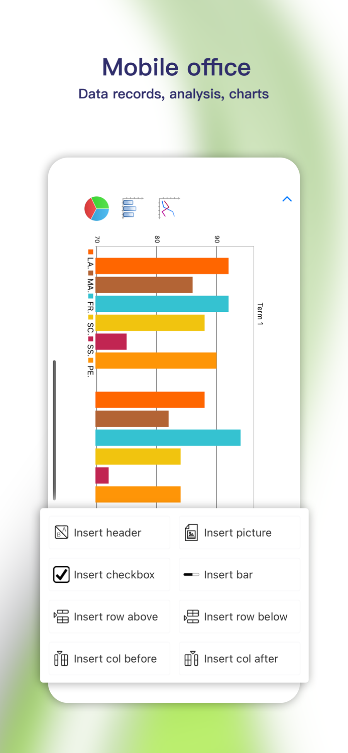 Simple Spreadsheetview and edit