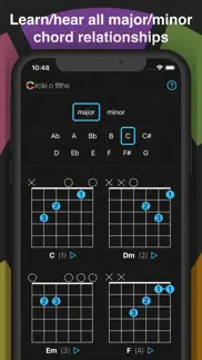 circle o fifths: music theory iphone screenshot 3