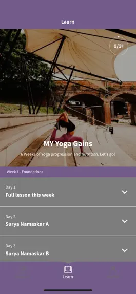 Game screenshot MY Yoga Gains apk