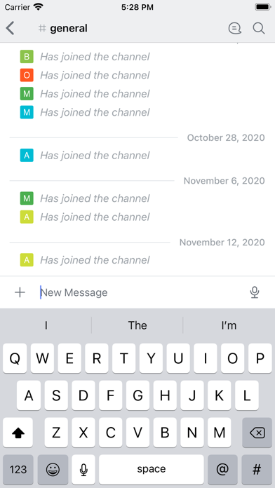 SIAChat - team chat Screenshot