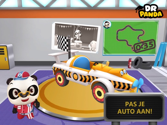 Dr. Panda Racers iPad app afbeelding 1