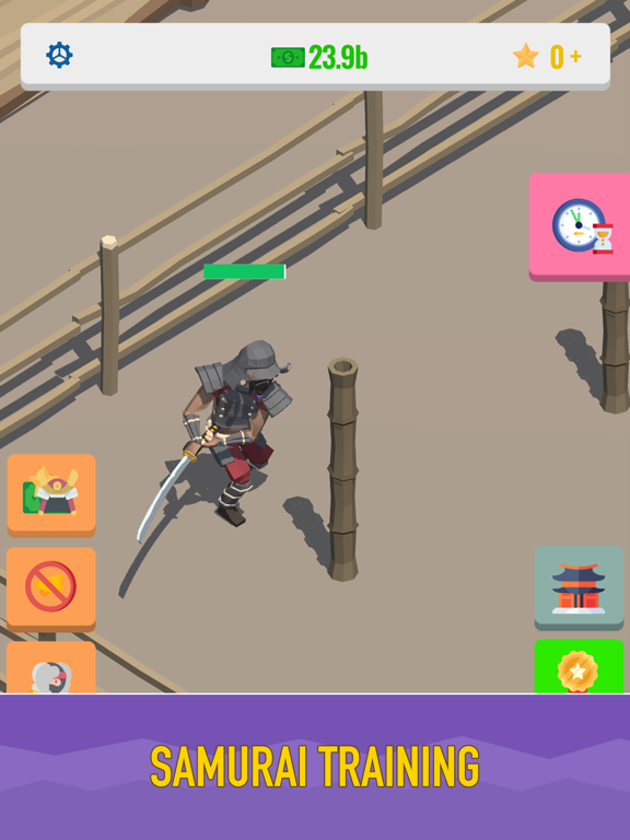 Idle Samurai 3d: Ninja Tycoon screenshot 2