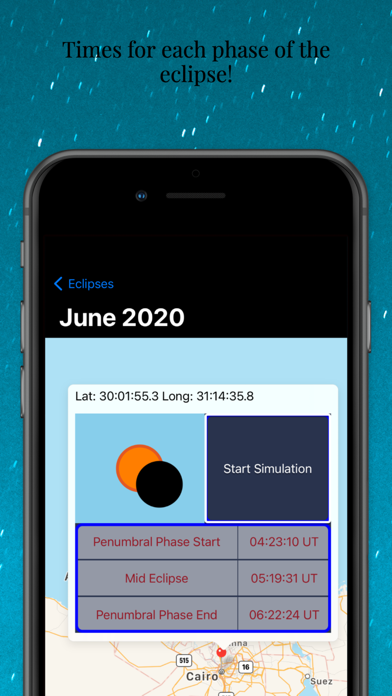 Eclipse Planner Screenshot