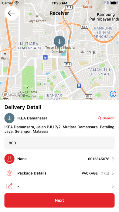 FGVDelivery Consumer App Screenshot