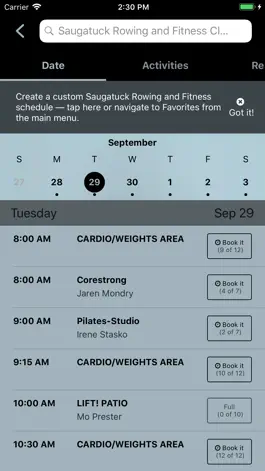 Game screenshot Saugatuck Rowing and Fitness apk