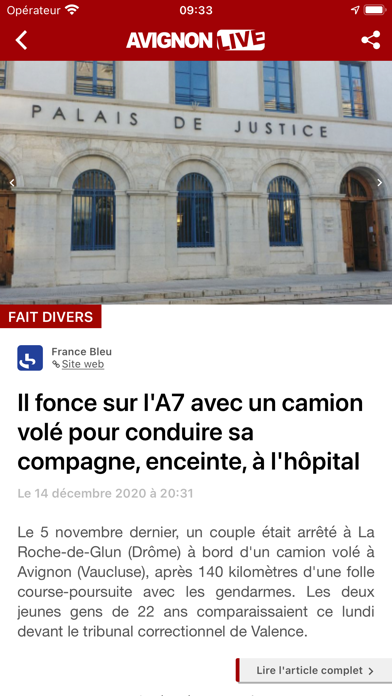 Avignon Live : Actu & Sport Screenshot