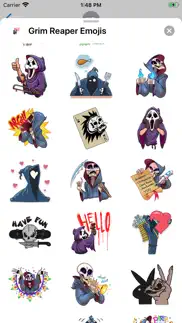 grim reaper emojis iphone screenshot 3