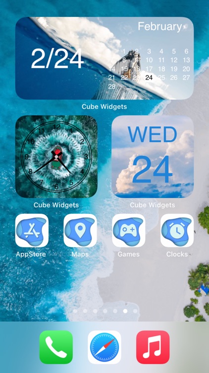 Cube Widget: Wallpaper & Icons screenshot-6