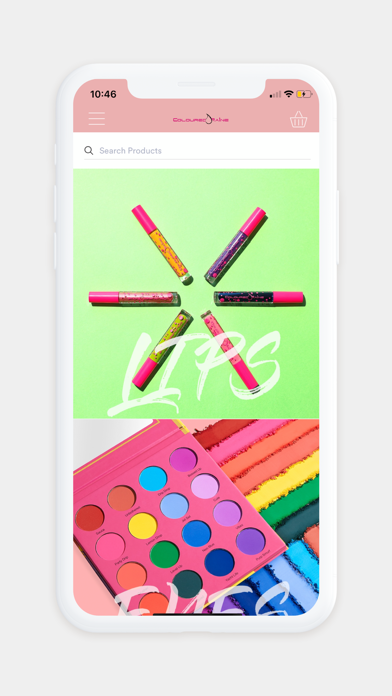 Coloured Raine Cosmetics Screenshot