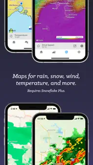 Snowflake Weather iphone resimleri 3