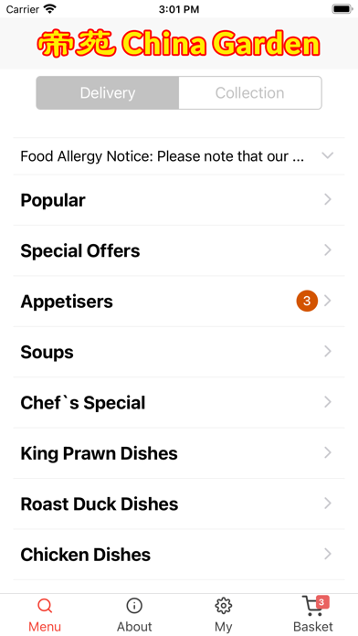 China Garden Wolverhampton Screenshot