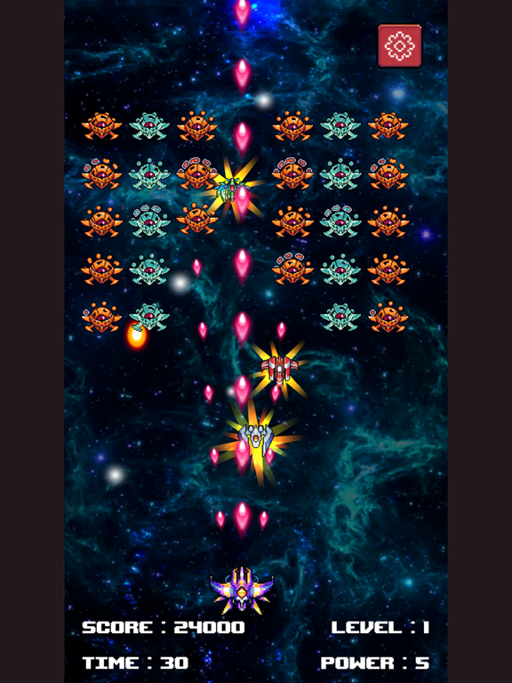 Galaxy Invader - Alien Shooter iPad screenshot 5 - Games app