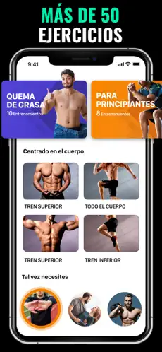 Screenshot 7 Perder Peso Hombres en Casa iphone