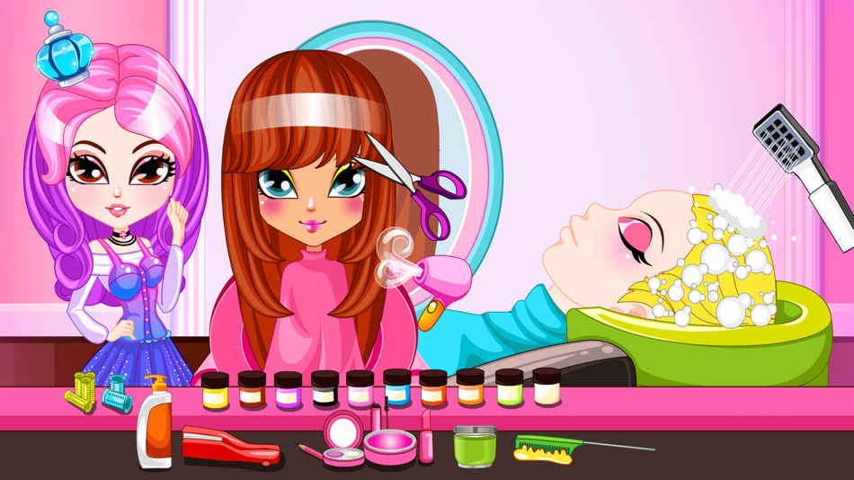 Girls Hair Salon Beauty Games - 6.0 - (iOS)
