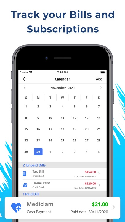 Bills Organizer screenshot-6