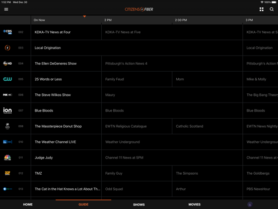 Screenshot #2 for Citizens Fiber TV
