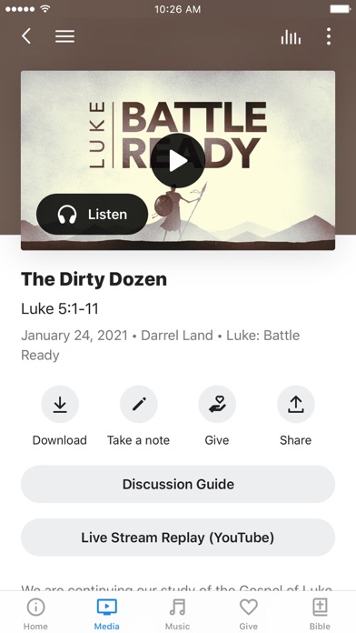 Redemption Christian Church Screenshot