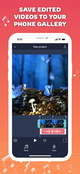 Game screenshot Add Music To Video . apk