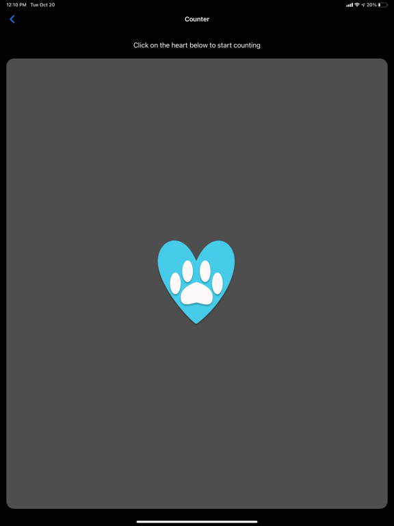 Count my breaths iPad screenshot 6 - Health & Fitness app