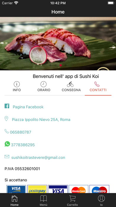 Sushi Koi Trastevere Screenshot