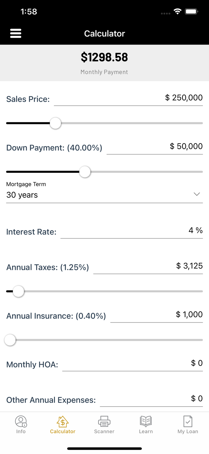 Cambria Mortgage Mobile App