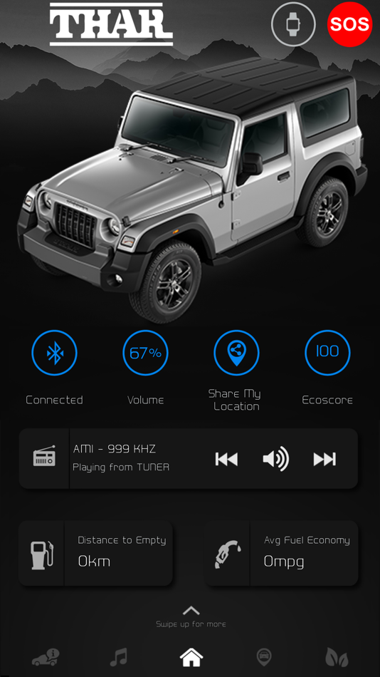 #1. BLUESENSE APP - THAR (iOS) 由: Mahindra & Mahindra Ltd