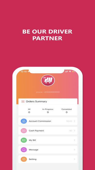 Screenshot 2 of PIIK Driver App