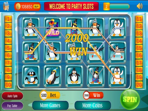 Frozen Penguin Slots Machineのおすすめ画像4