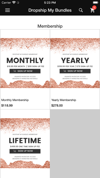 Dropship My Bundles Screenshot