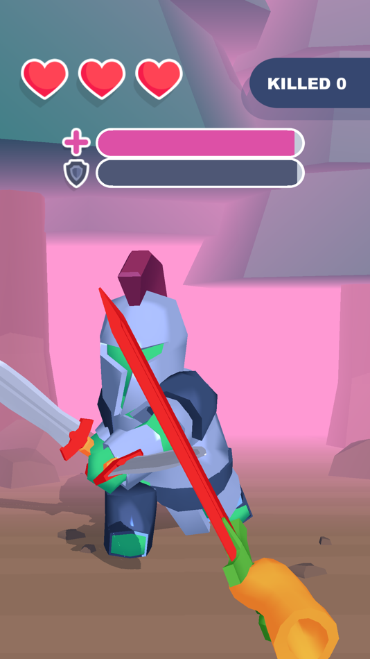 #5. Sword Slasher (iOS) 由: ArmNomads LLC