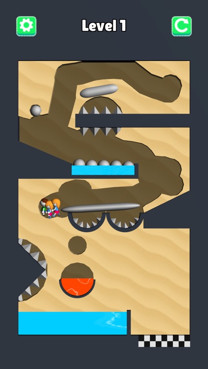 Sand Trap Escape 3D