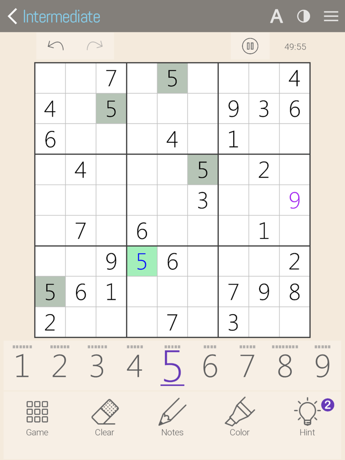 Sudoku - Classic brain teaser