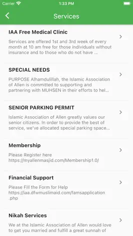 Game screenshot Islamic Association of Allen apk