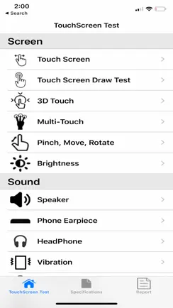 Touchscreen Test iPhone image 1