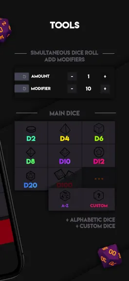 Game screenshot Rolld - Dice Roller apk
