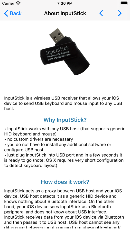 #2. InputStickUtility (iOS) 由: Jakub Zawadzki