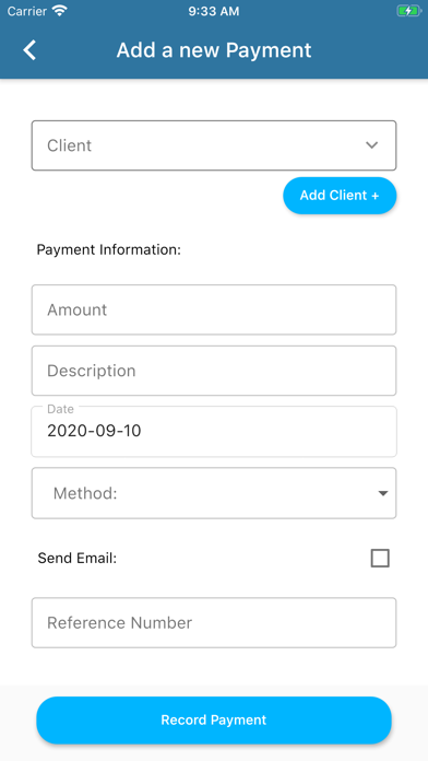 Invoices Online Screenshot