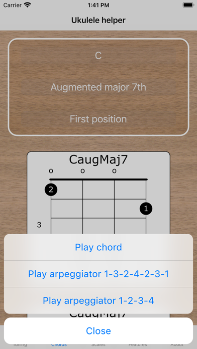 Ukulele Helper Screenshot