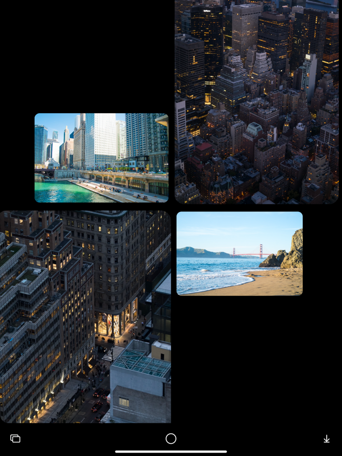 Moonfall - Freeform collage