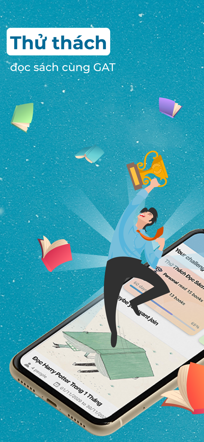 GAT - ứng dụng mượn sách giấy