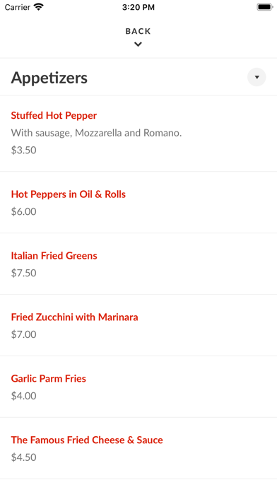 Antone's Kitchen Screenshot